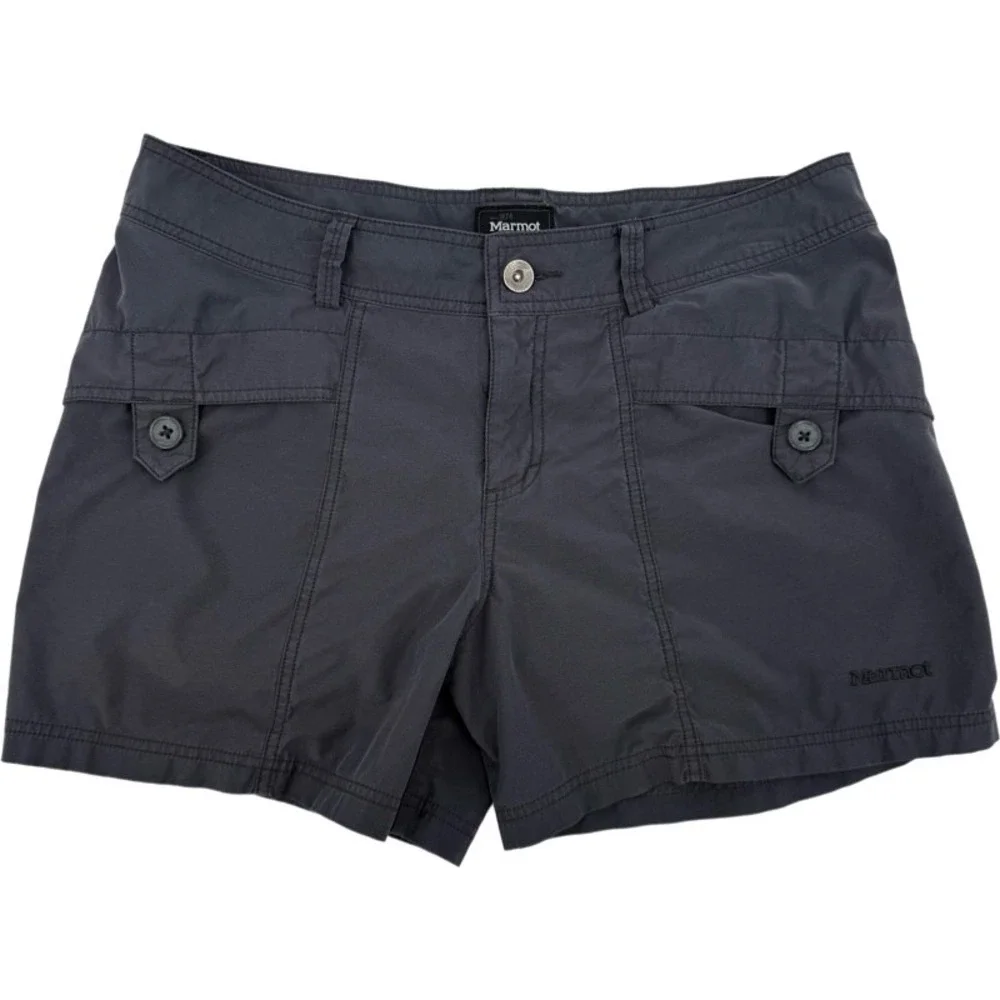 MARMOT Size 12 Cargo Chino Shorts Gray Hiking Outdoor Utility Gorpcore Trail XL